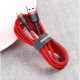 Baseus CATKLF-B09 cable USB 1 m USB A USB C Rojo