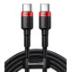 Baseus CATKLF-AL91 cable USB 2 m USB C Negro