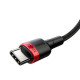 Baseus CATKLF-AL91 cable USB 2 m USB C Negro