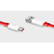 OnePlus SUPERVOOC cable USB USB 3.2 Gen 2 (3.1 Gen 2) 1 m USB A USB C Rojo