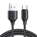 JOYROOM 6956116733230 cable USB USB 2.0 1 m USB A USB C Negro