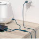 Baseus CAMLTYS-03 cable USB 1,5 m USB A USB C/Micro-USB B/Lightning Azul