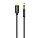 Baseus CAM01-01 cable USB 1,2 m 3,5mm USB C Negro