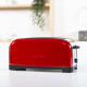 Taurus Vintage Red 6 2 rebanada(s) 1400 W Rojo, Acero inoxidable