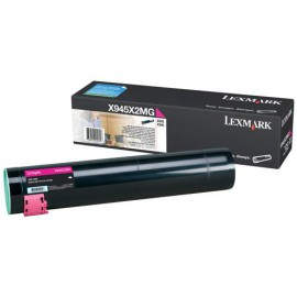 Lexmark High-Capacity Magenta Toner Cartridge for X940e, X945e 0X945X2MG