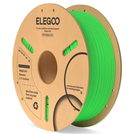 ELEGOO - Elegoo PLA Ácido poliláctico (PLA) Verde 1 kg - ELEGOO-PLA-GREEN
