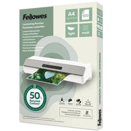 Fellowes 100143435 plastificador 100 pieza(s)