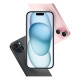Apple iPhone 15 15,5 cm (6.1'') SIM doble iOS 17 5G USB Tipo C 256 GB Negro