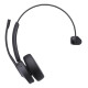Yealink WH64 Mono UC Auriculares Inalámbrico Diadema Oficina/Centro de llamadas USB Tipo C Bluetooth Negro