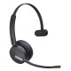 Yealink WH64 Mono UC Auriculares Inalámbrico Diadema Oficina/Centro de llamadas USB Tipo C Bluetooth Negro
