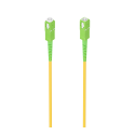 Cable de Fibra Óptica G657A2 3.0 9/125 SMF Aisens A152-0981/ LSZH/ 3m/ Amarillo