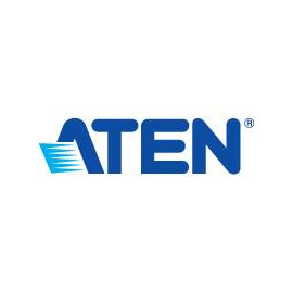 Aten 1U SHORT DEPTH USB SINGLE RAIL FULL Rack cabinet