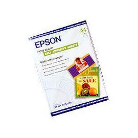 Epson Photo Quality Ink Jet Paper autoadhesivo, DIN A4, 167 g m C13S041106
