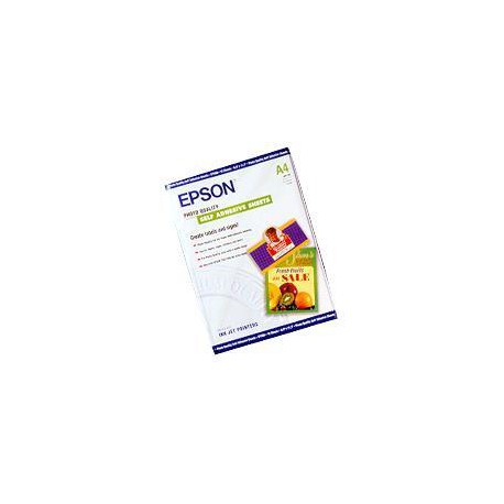 Epson Photo Quality Ink Jet Paper autoadhesivo, DIN A4, 167 g m C13S041106