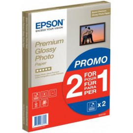 Epson Premium Glossy Photo Paper - 2 for 1), DIN A4, 255g m C13S042169