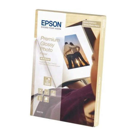 Epson Premium Glossy Photo Paper, 100 x 150 mm, 255 g m C13S042153