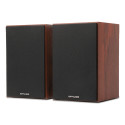 MUSE M-610 SH NEGRO/MADERA / ALTAVOZ DE ESTANTERÍA