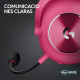 Logitech G PRO X 2 LIGHTSPEED Auriculares Inalámbrico y alámbrico Diadema Juego Bluetooth Magenta