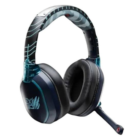 Lexip Kakashi Kamui Auriculares Inalámbrico y alámbrico Diadema Juego Bluetooth Negro, Azul