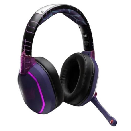 Lexip Sasuke Revenge Auriculares Inalámbrico y alámbrico Diadema Juego Bluetooth Negro, Púrpura