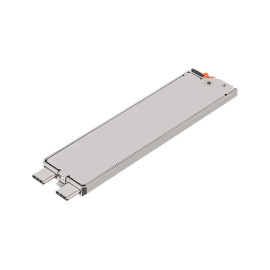 Getac GSSFX7 unidad externa de estado sólido 512 GB USB Tipo C Metálico