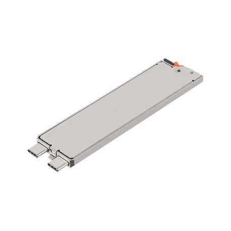 Getac GSSFX7 unidad externa de estado sólido 512 GB USB Tipo C Metálico