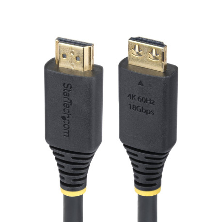 StarTech.com Cable HDMI de Alta Velocidad de 3m - Conectores de Agarre - 4K60Hz/1440p