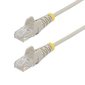 StarTech.com N6PAT25CMGRS cable de red Gris 0,25 m Cat6 U/UTP (UTP)