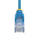 StarTech.com N6PAT25CMBLS cable de red Azul 0,25 m Cat6 U/UTP (UTP)