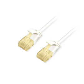 Equip 626002 cable de red Blanco 0,5 m Cat6a U/UTP (UTP)