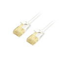 Equip 626001 cable de red Blanco 0,25 m Cat6a U/UTP (UTP)
