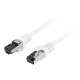 Lanberg PCF8-10CU-0100-W cable de red Blanco 1 m Cat8.1 S/FTP (S-STP)