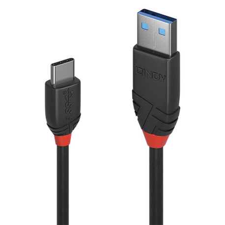 Lindy 36914 cable USB 0,15 m USB 3.2 Gen 1 (3.1 Gen 1) USB C USB A Negro