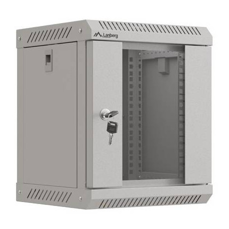 Lanberg WF11-3306-10S armario rack 6U Bastidor de pared Gris