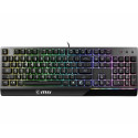 MSI Vigor GK30 teclado USB QWERTY Español Negro