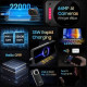 Oukitel WP19 Pro 17,3 cm (6.8'') SIM doble Android 13 4G USB Tipo C 8 GB 256 GB 22000 mAh Negro