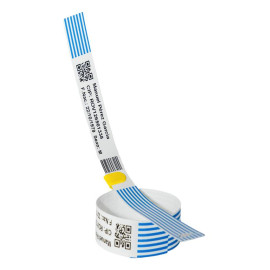 Brother LWPAN020254ABI muñequera Azul, Blanco Pulsera de hospital