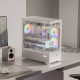 Aerocool P500D Digi-G-WT-v1 Midi Tower Blanco