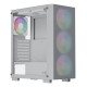 Aerocool B509A Flow ARGB Midi Tower Blanco