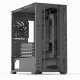 Aerocool D301A Mini Tower Negro, Madera