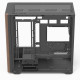 Aerocool D301A Mini Tower Negro, Madera