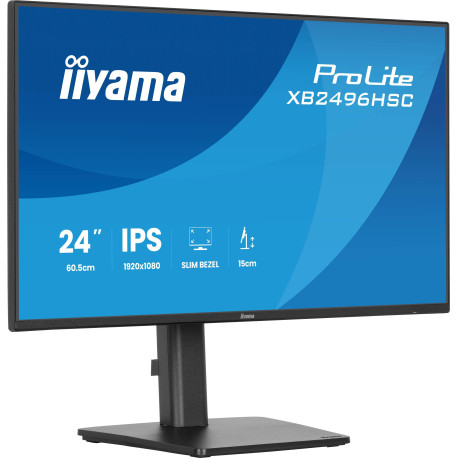 iiyama ProLite XB2496HSC-B1 pantalla para PC 61 cm (24'') 1920 x 1080 Pixeles Full HD LED Negro