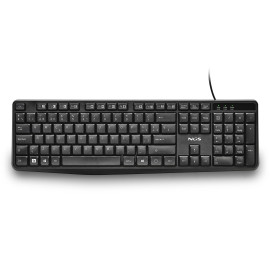 NGS FUNKY V4 (QUERTY, ES) teclado Hogar / Oficina USB QWERTY Español Negro