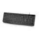 NGS FUNKY V4 (QUERTY, ES) teclado Hogar / Oficina USB QWERTY Español Negro