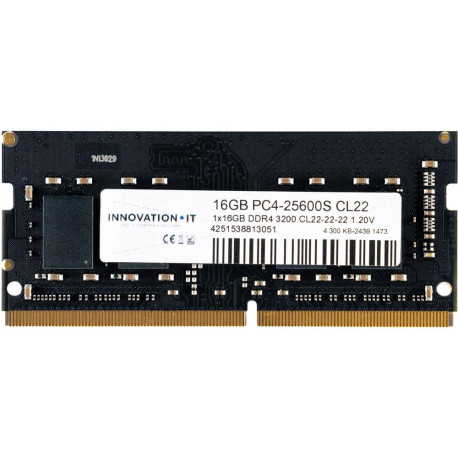 Memoria ram ddr4 16gb innovation it sodimm 3200