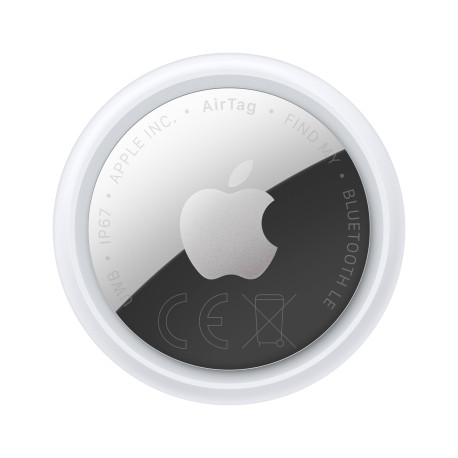 Apple AirTag Personal Buscador Plata, Blanco