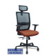 Silla Haches traslack malla negra asiento bali marrón - 395TKM840B363B2DB68R