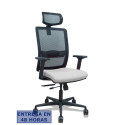 Silla Haches traslack malla negra asiento bali gris claro - 395TKM840B40B2DB68R6