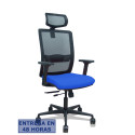 Silla Haches traslack malla negra asiento bali azul brazos - 395TKM840B229B2DB68R