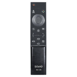 Savio rc-25 mando a distancia IR inalámbrico TV Botones